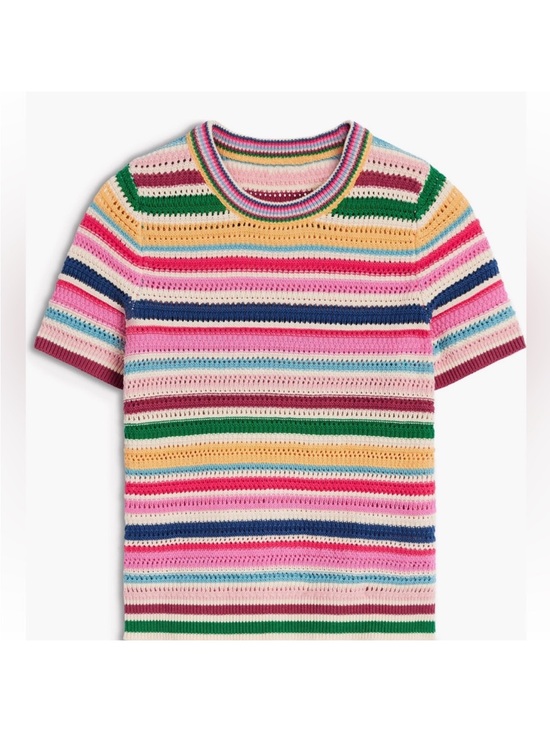 Boden Tops - Stripe Open Stitch Cotton
Sweater